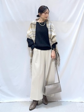 Hiromiさん（レディース・164cm）の冬コーディネート