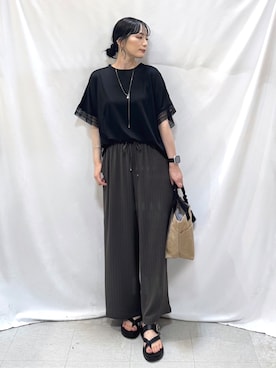 Hiromiさん(レディース・164cm)の夏コーディネート