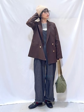 「DRESKIP（ドレスキップ）のアイテム」を使った、Hiromiさん（レディース・164cm）の秋コーディネート