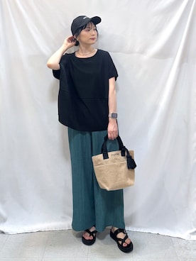 Hiromiさん(レディース・164cm)の夏コーディネート