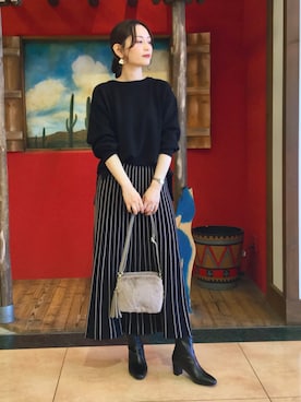 Hiromiさん（レディース・164cm）の秋コーディネート