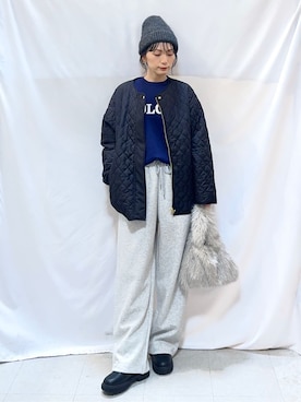 Hiromiさん(レディース・164cm)の冬コーディネート