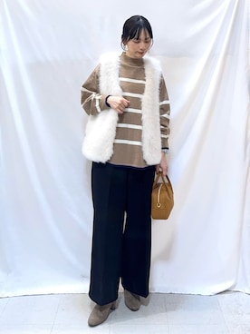 Hiromiさん(レディース・164cm)の冬コーディネート