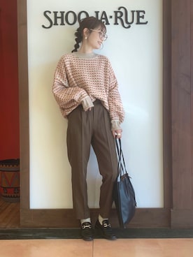 Hiromiさん（レディース・164cm）の冬コーディネート