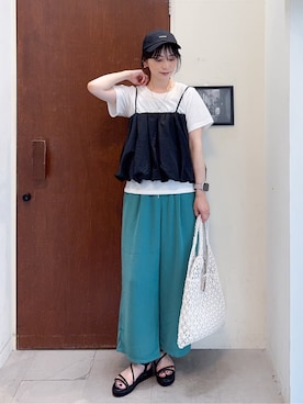 Hiromiさん（レディース・164cm）の夏コーディネート