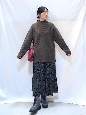 「冬コーデ」｜Hiromiさん（レディース・164cm）の冬コーディネート