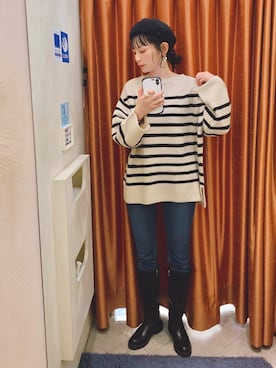 Hiromiさん（レディース・164cm）の冬コーディネート