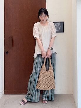 Hiromiさん(レディース・164cm)の夏コーディネート