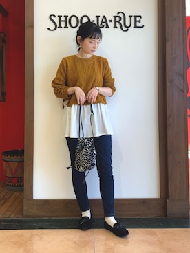 Hiromiさん（レディース・164cm）の冬コーディネート