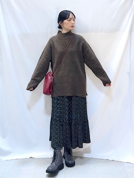 Hiromiさん(レディース・164cm)の冬コーディネート