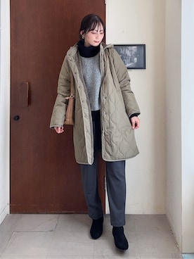 Hiromiさん(レディース・164cm)の冬コーディネート