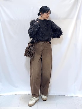 Hiromiさん(レディース・164cm)の冬コーディネート