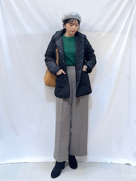 「SHOO・LA・RUE（シューラルー）のアイテム」を使った、Hiromiさん（レディース・164cm）の秋コーディネート