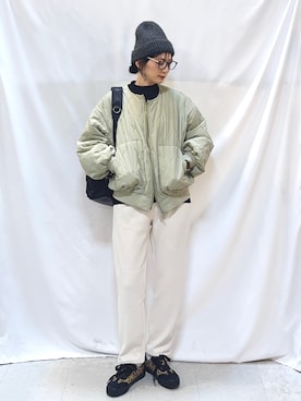 Hiromiさん（骨格ウェーブ・レディース・164cm）の冬コーディネート