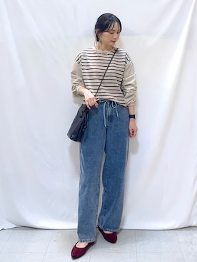 Hiromiさん（骨格ウェーブ・レディース・164cm・40代）の秋コーディネート