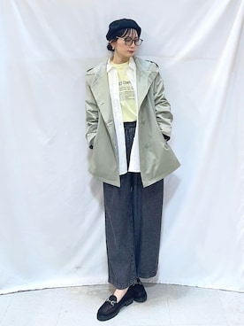 「INDIVI（インディヴィ）のアイテム」を使った、Hiromiさん（レディース・164cm）の春コーディネート