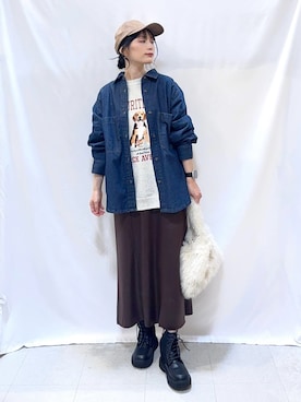 Hiromiさん（レディース・164cm）の秋コーディネート