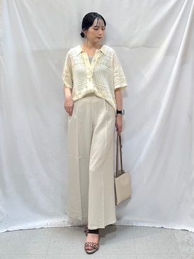Hiromiさん（レディース・164cm）の夏コーディネート