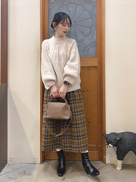 Hiromiさん(レディース・164cm)の冬コーディネート