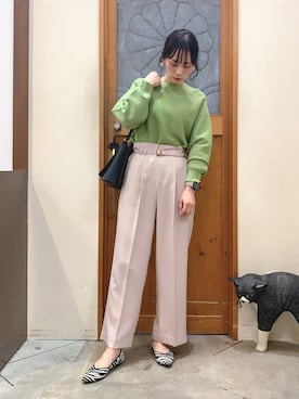 Hiromiさん(レディース・164cm)の冬コーディネート