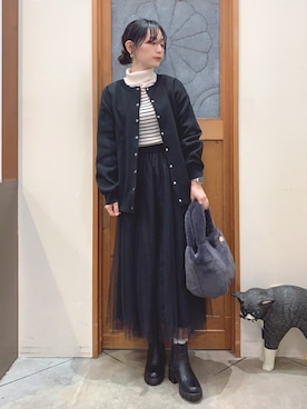 Hiromiさん（レディース・164cm）の冬コーディネート