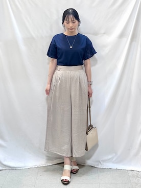 Hiromiさん（レディース・164cm）の夏コーディネート