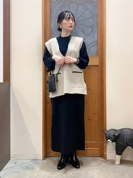 Hiromiさん（レディース・164cm）の冬コーディネート