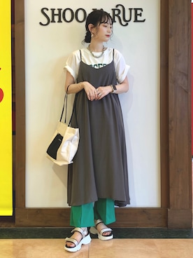 Hiromiさん（レディース・164cm）の夏コーディネート