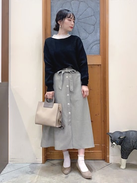 Hiromiさん（レディース・164cm）の冬コーディネート