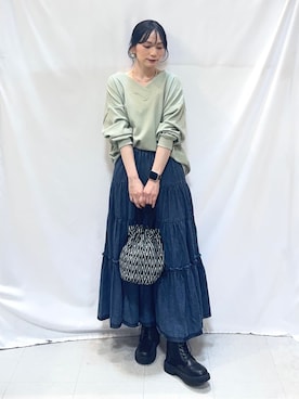 Hiromiさん(レディース・164cm)の冬コーディネート