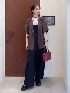 Hiromiさん（レディース・164cm）の夏コーディネート