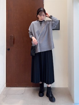 Hiromiさん(レディース・164cm)の冬コーディネート