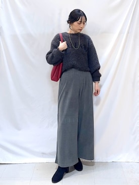 Hiromiさん(レディース・164cm)の冬コーディネート