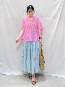 Hiromiさん(レディース・164cm)の夏コーディネート