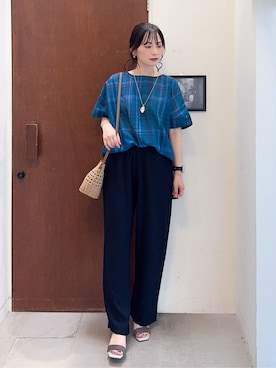 Hiromiさん（レディース・164cm）の夏コーディネート