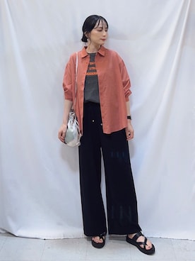 Hiromiさん（レディース・164cm）の夏コーディネート