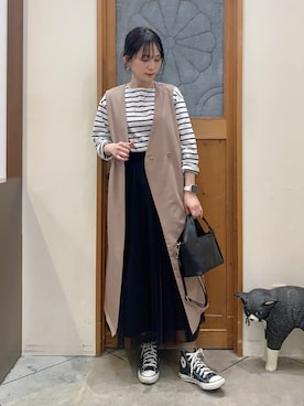 Hiromiさん（レディース・164cm）の春コーディネート