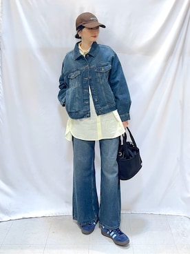 「Lee（リー）のアイテム（バッグ）」を使った、Hiromiさん（レディース・164cm）の春コーディネート