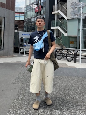 kento fujiwara さん（骨格ストレート・メンズ・165cm）の夏コーディネート