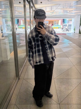 「Sourcream（サワークリーム）のアイテム」を使った、kento さん（メンズ・165cm）の春コーディネート