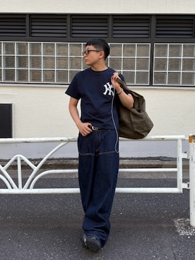kento fujiwara さん（骨格ストレート・メンズ・165cm）の夏コーディネート