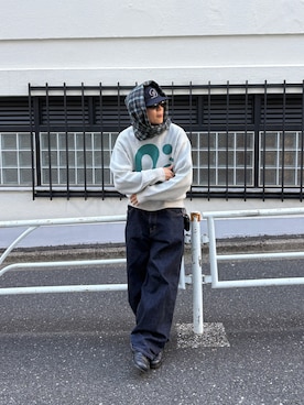 「アイテム（ニット/セーター）」を使った、kento fujiwara さん（メンズ・165cm）の秋コーディネート