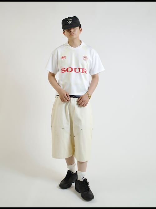 tシャツ 「SOUR CREAM/サワークリーム」モンローサッカーユニフォームTEE レディース メンズ セール】【SOUR CREAM/サワークリーム】モンローサッカー