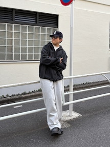 kento (WHO'S WHO gallery ZOZOTOWN/PALCLOSET店)|WHO'S WHO galleryのパーカーを使った参考コーディネート
