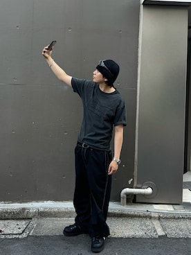 「アイテム（カーゴパンツ）」を使った、kento fujiwara さん（メンズ・166cm・20代）の夏コーディネート