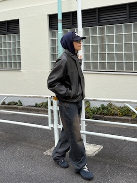 「アイテム（パンツ）」を使った、kento fujiwara さん（メンズ・165cm）の秋コーディネート