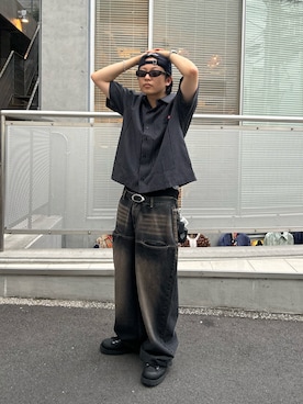 「Danner（ダナー）のアイテム」を使った、kento fujiwara さん（メンズ・166cm）の夏コーディネート