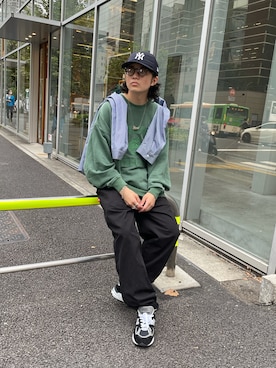 kento fujiwara さん（メンズ・166cm）の冬コーディネート