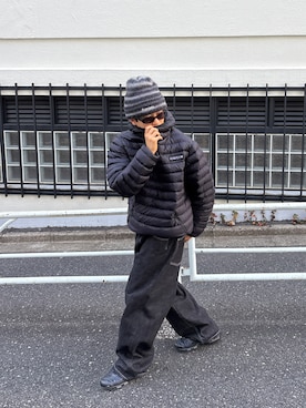 「アイテム（ブルゾン）」を使った、kento fujiwara さん（メンズ・165cm）の秋コーディネート