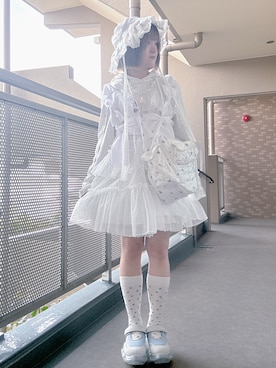 「Candy Stripper（キャンディストリッパー）のアイテム」を使った、ぽんさん（レディース・149cm）の春コーディネート